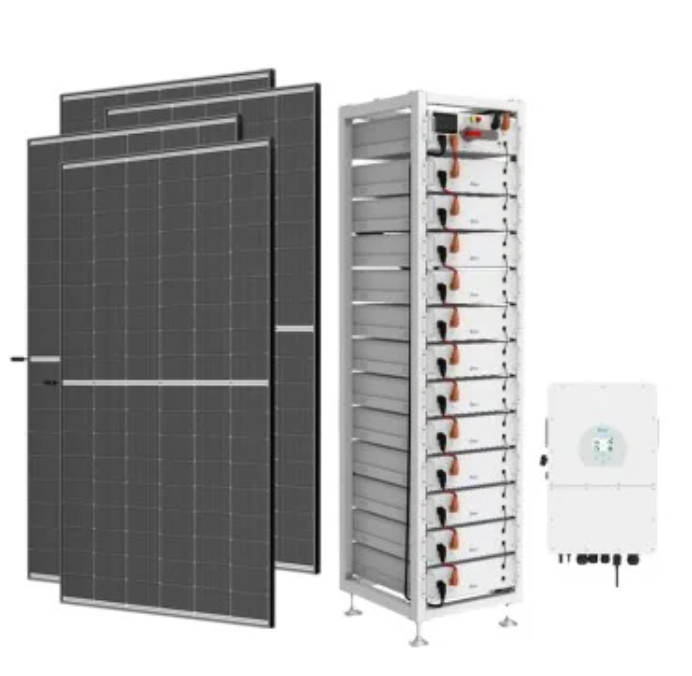 Kit fotovoltaico Off-Grid trifase 19800W inverter 20kW DEYE litio BOSGM 20.48kWh