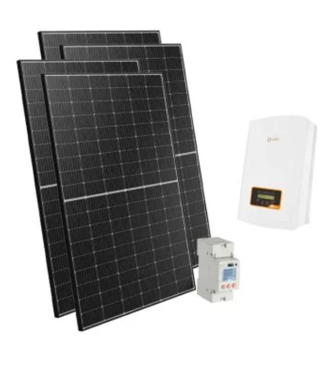 Kit fotovoltaico monofase 5100W inverter Solis 4kW con funzione zero immissione