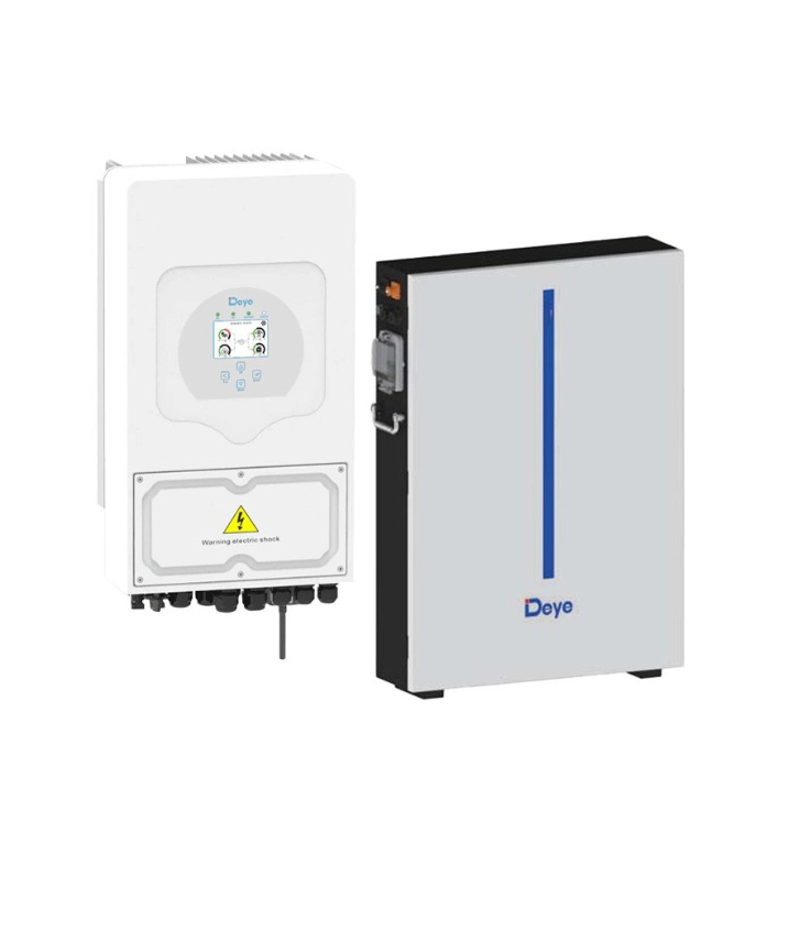 Sistema di accumulo monofase inverter 6kW SG03LP1 DEYE + 1 batteria al litio RW-M 6.14kWh